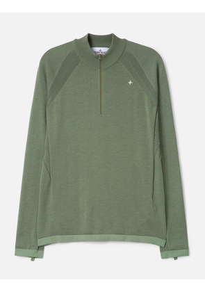 PrimaLoft® Bio™ Recycled Polyester / Wool Half-Zip Jumper