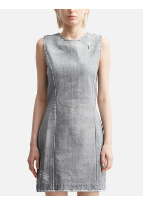 Allegra Printed Denim Dress