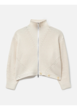Double-End Fluffed Cotton Cardigan
