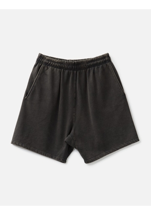 Standard Sweatshort Washed Black