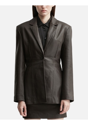 Silva Leather Blazer