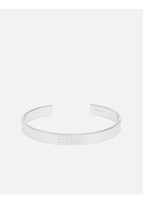 Numeric Minimal Signature Cuff Bracelet