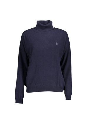 Blue Wool Sweater - L