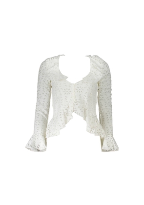 Desigual White Cotton Shirt - L