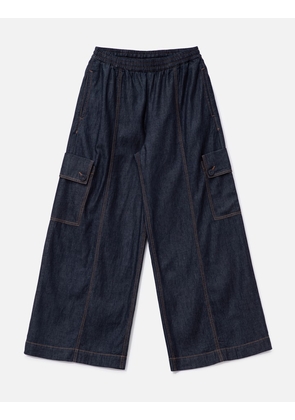 Light Denim Baggy Pants