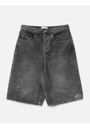 Vintage Black Baggy Shorts