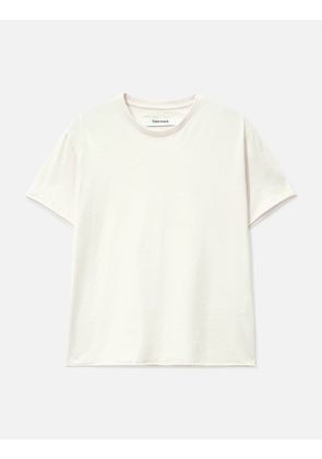 Garment Dyed Raw Edge T-Shirt