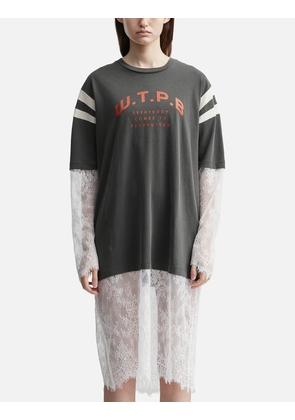 Layered Lace Sleeve Tee