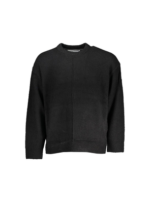 Black Cotton Sweater - XL