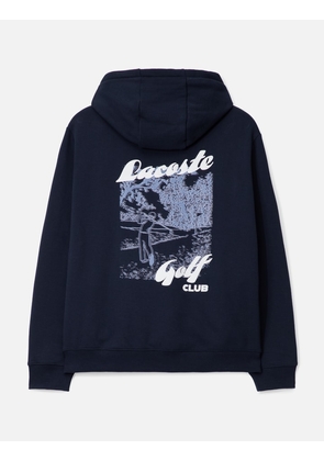 Printed Fleece Golf Hoodie