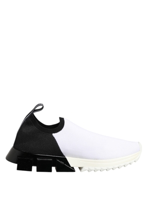 White Black Low Top Sorrento Sneakers Shoes - EU36/US5.5