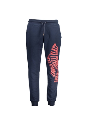 Cavalli Class Blue Cotton Pant - XL