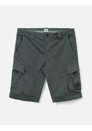 Bermuda Cargo In Satin Stretch