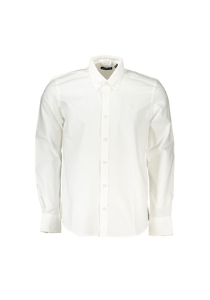 White Cotton Shirt - M