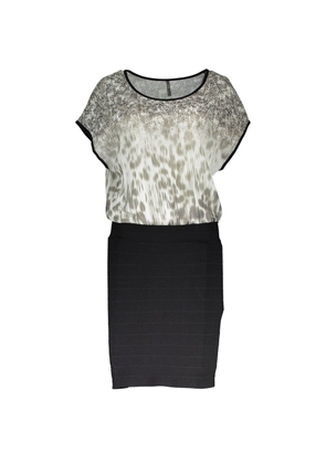 Multicolor Elastane Dress - S