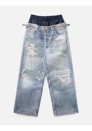 Trompe-L'œil Layered Pants