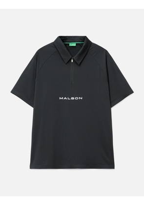 Malbon Performance Zip Raglan Polo