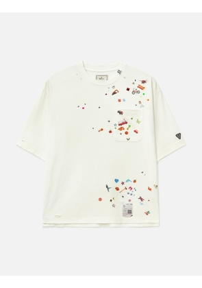 Kids Sticker Printed T-Shirt