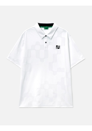 Malbon Performance Mesh Paneled Polo