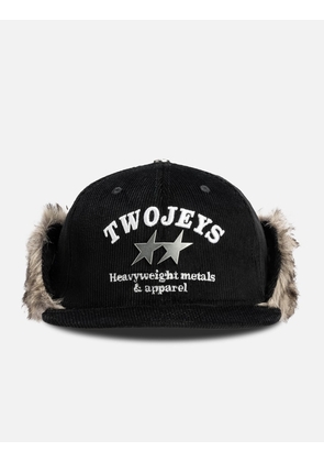 TwoJeys X New Era 59Fifty Downflap Corduroy Black