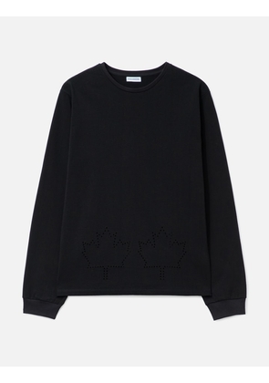 Laser Perforated Longsleeve Shirt 'Maple'