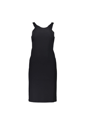 Black Elastane Dress - M