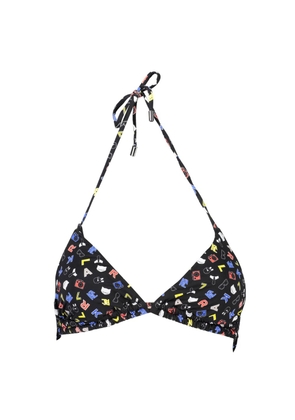 Karl Lagerfeld Black Elastane Swimwear - S