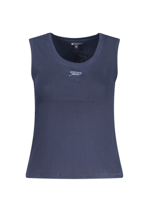 Tommy Hilfiger Blue Cotton Tank Top - M