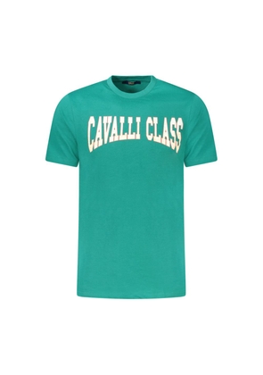 Green Cotton T-Shirt - L