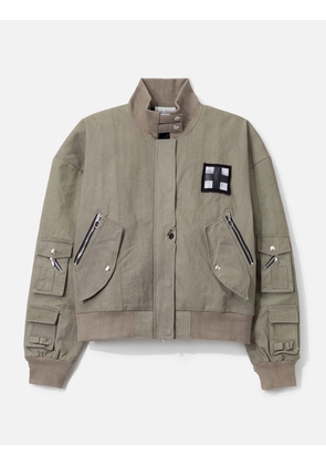 Canvas Zipper Dream Bomber