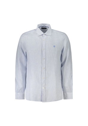 Blue Linen Shirt - S