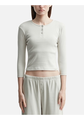 3/4 Button Fly T-Shirt