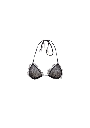 Black Polyamide Bra - M