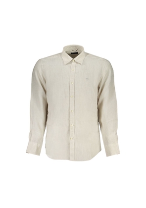 Beige Linen Shirt - S