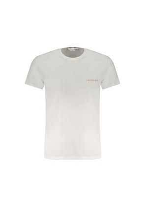 White Cotton T-Shirt - XXL