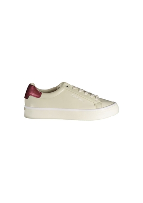Beige Polyester Sneaker - EU37/US7