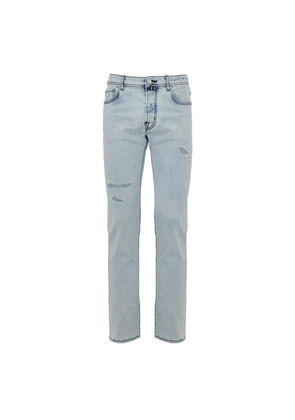 Jacob Cohen Blue Cotton Skinny Jean - W32