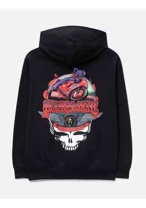 Market X Grateful Dead Stealie Moto Bear Hoodie