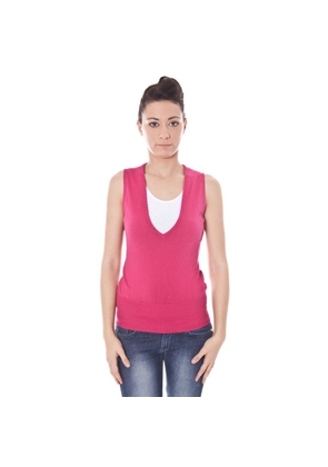 Datch Pink Cotton Waistcoat - XL