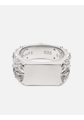 Maltese Cross Quadruplets Signet Ring