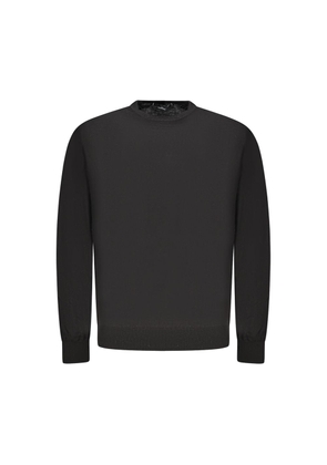 Black Wool Sweater - XL