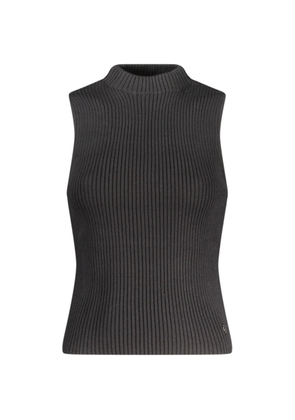 Guess Jeans Black Cotton Tank Top - M