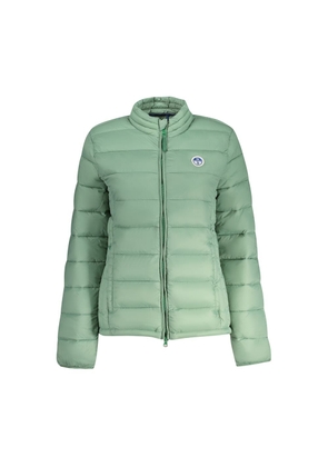 Green Polyamide Jackets & Coat - S