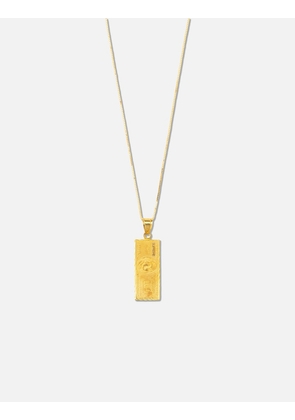 100 Dollar Bill Gold Pendant