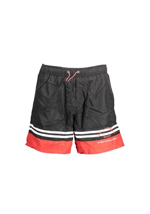 Karl Lagerfeld Black Polyester Swimwear - M