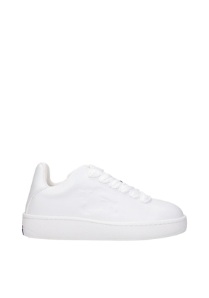 Burberry White Leather Low Tops - EU39/US9