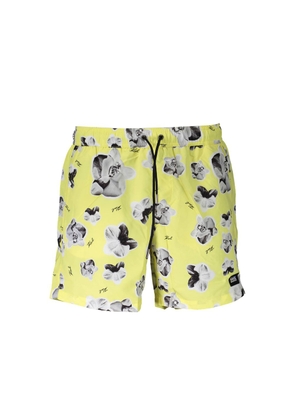 Karl Lagerfeld Yellow Polyester Swimwear - M