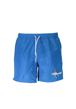 Karl Lagerfeld Blue Polyester Swimwear - M