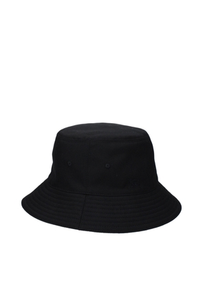 Black Fabric Hat - S