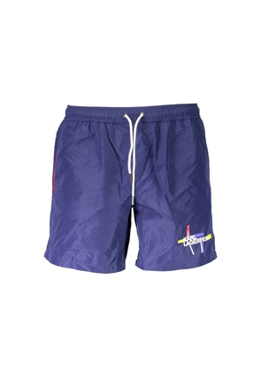Karl Lagerfeld Blue Polyester Swimwear - M